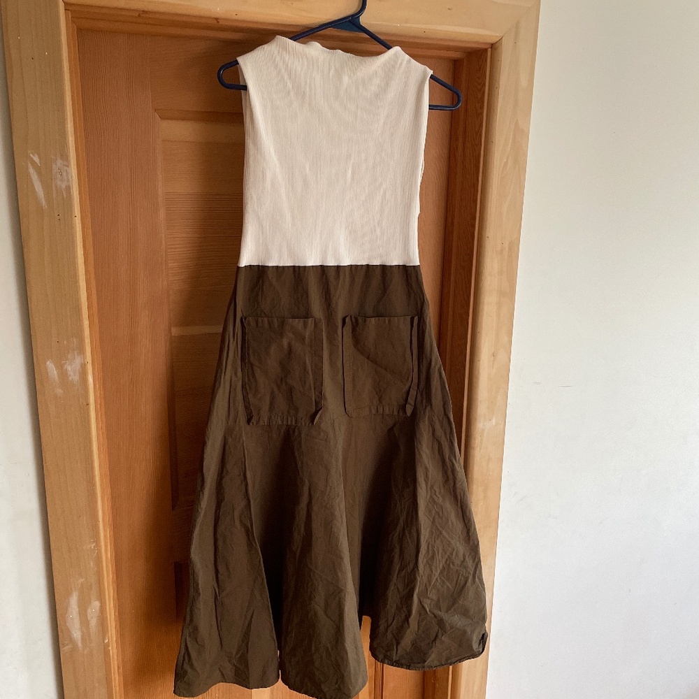 Zara midi dress with pockets